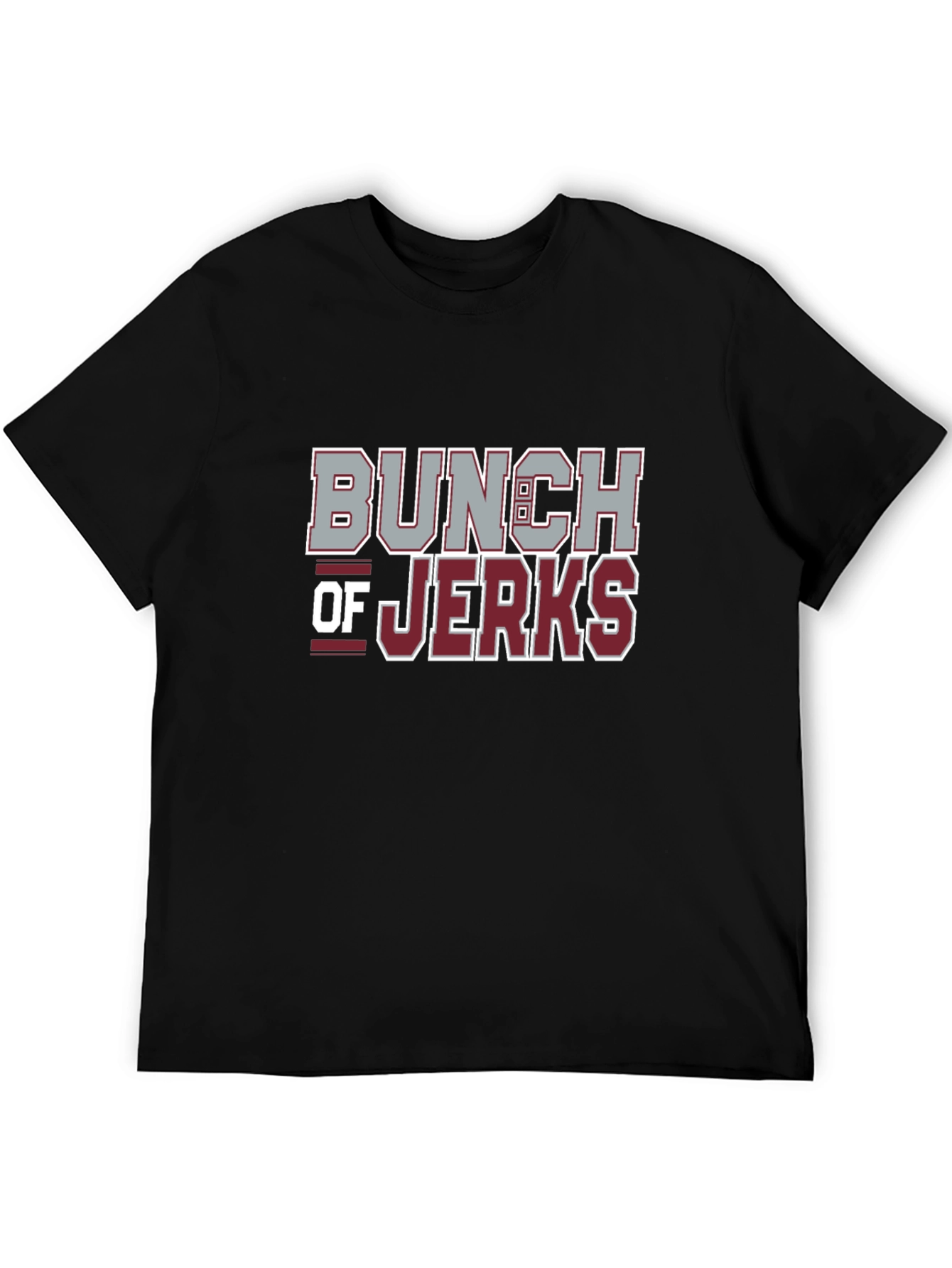 Bunch of Jerks Graphic T-Shirt - Black