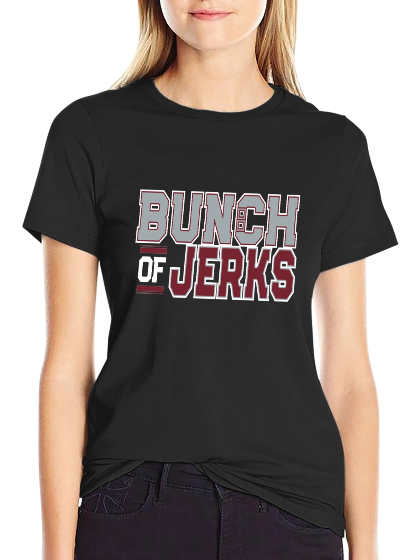 Bunch of Jerks Graphic T-Shirt - Black