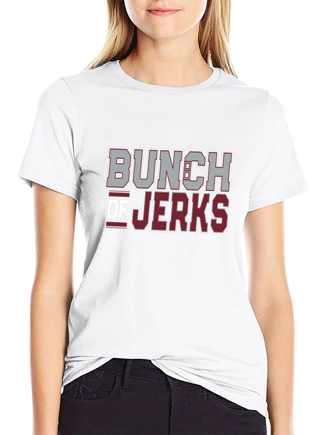 Bunch of Jerks Graphic T-Shirt - Black