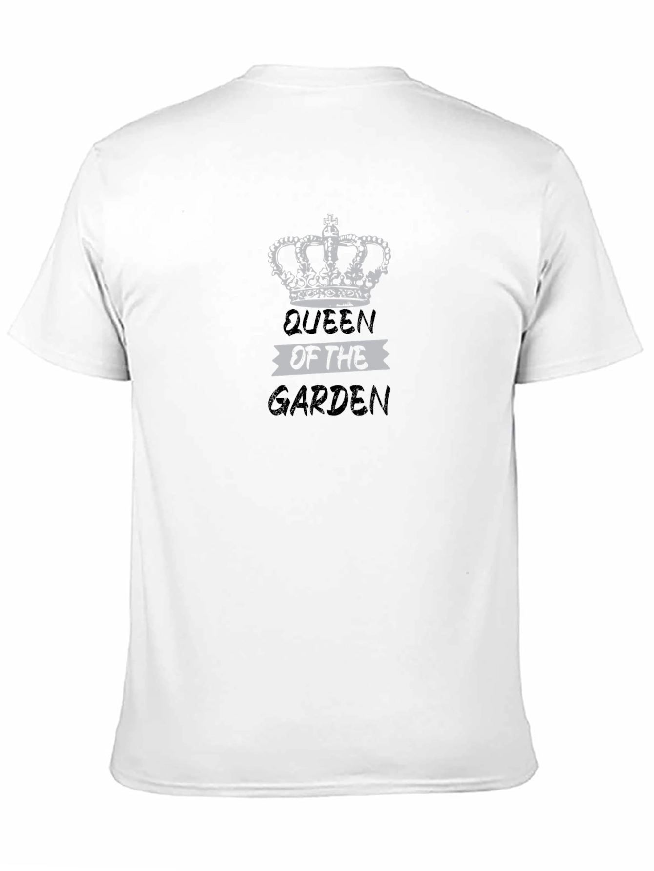 Queen of the Garden Black Graphic T-Shirt