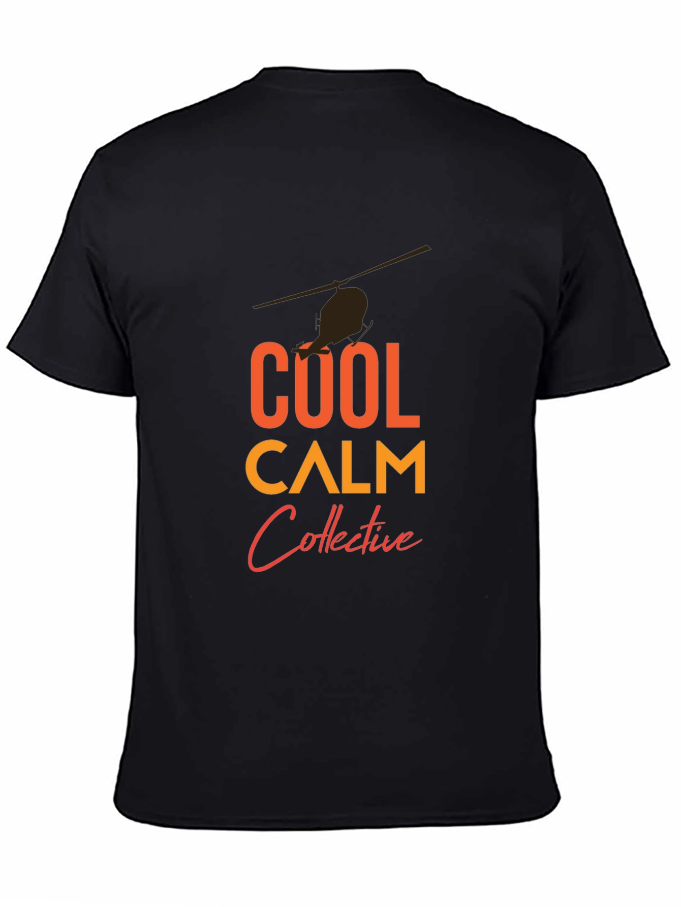 Cool Calm Collective T-Shirt - Helicopter Graphic