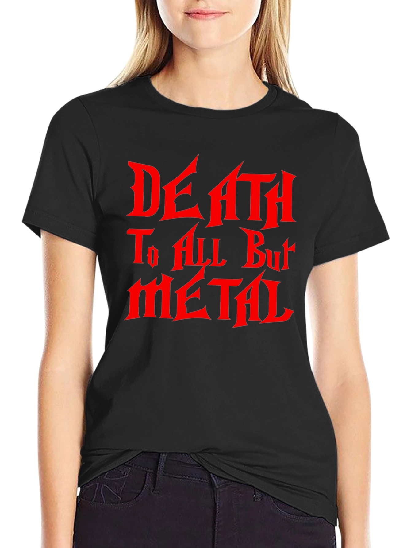 Death to All But Metal Black T-Shirt