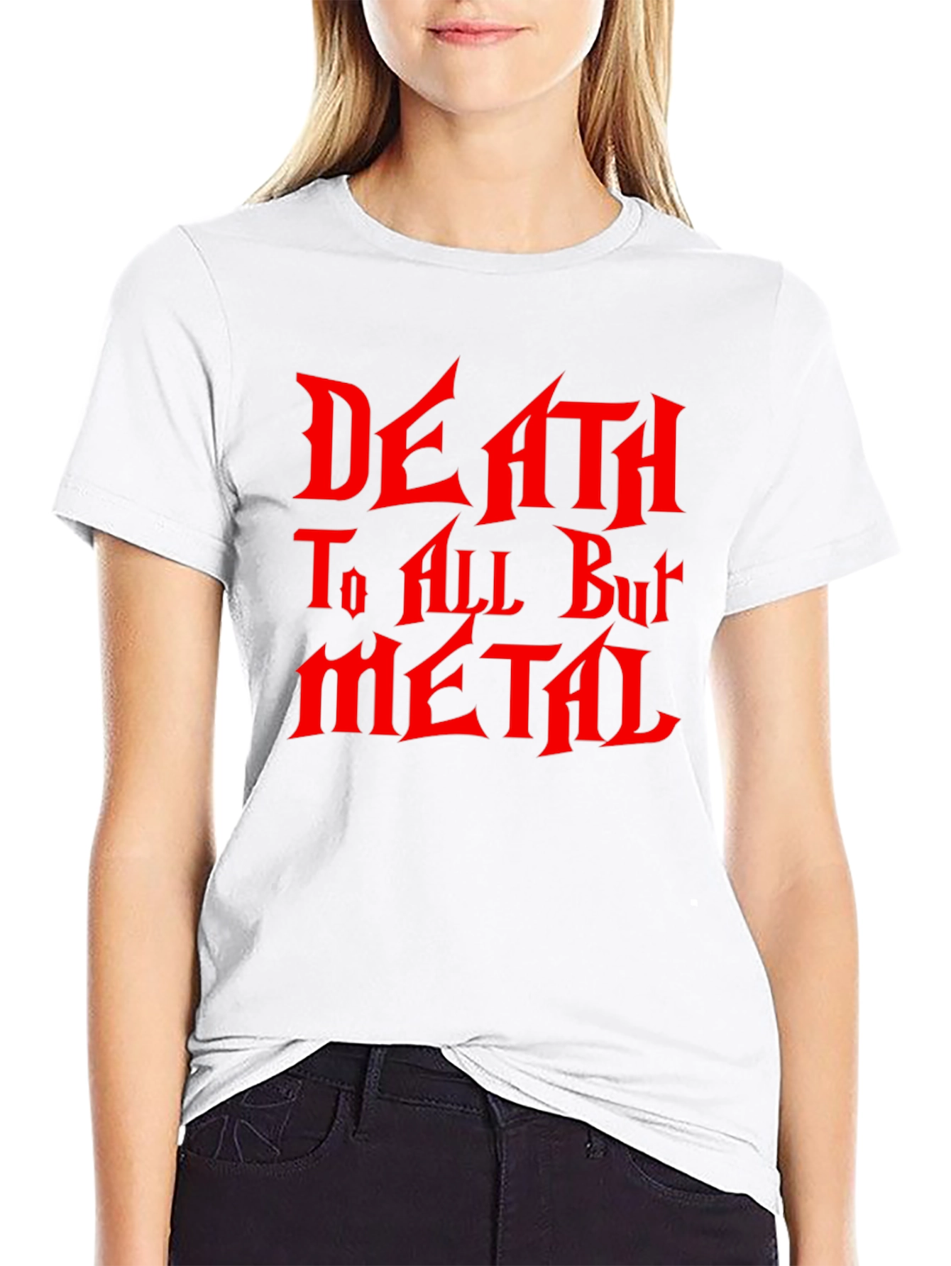 Death to All But Metal Black T-Shirt