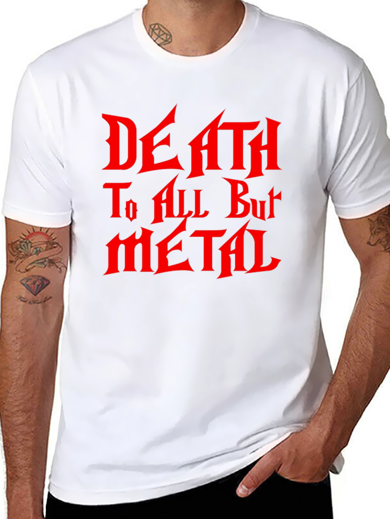 Death to All But Metal Black T-Shirt