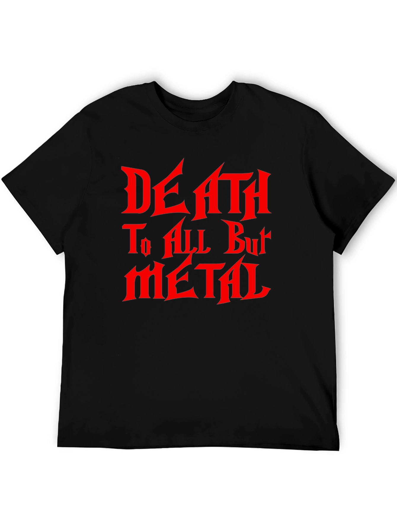 Death to All But Metal Black T-Shirt