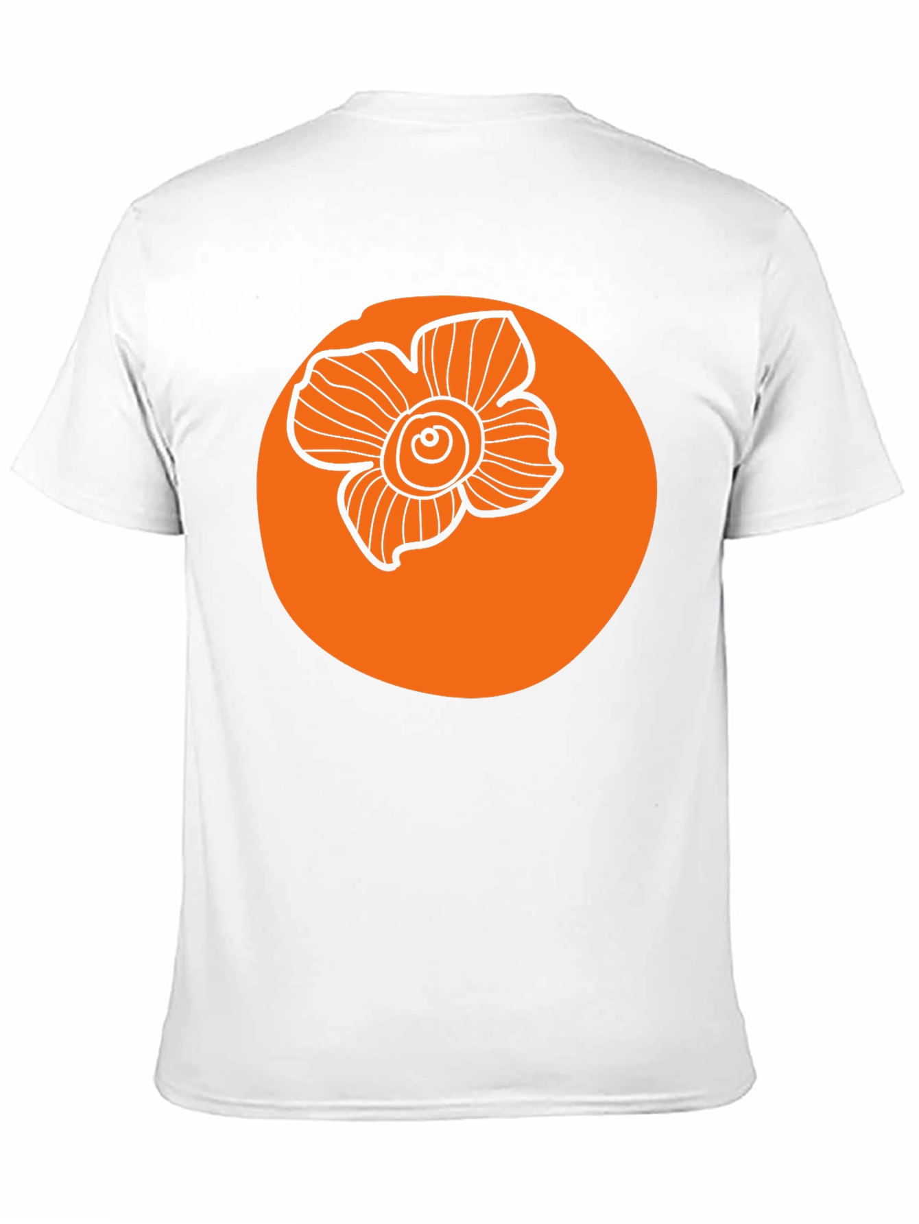Floral Graphic Tee - Black Casual T-Shirt