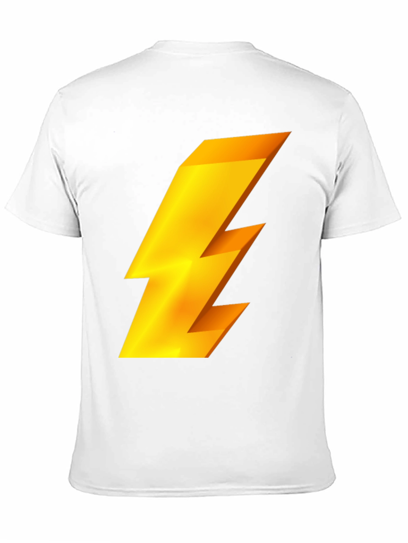 Lightning Bolt Graphic Tee - Black