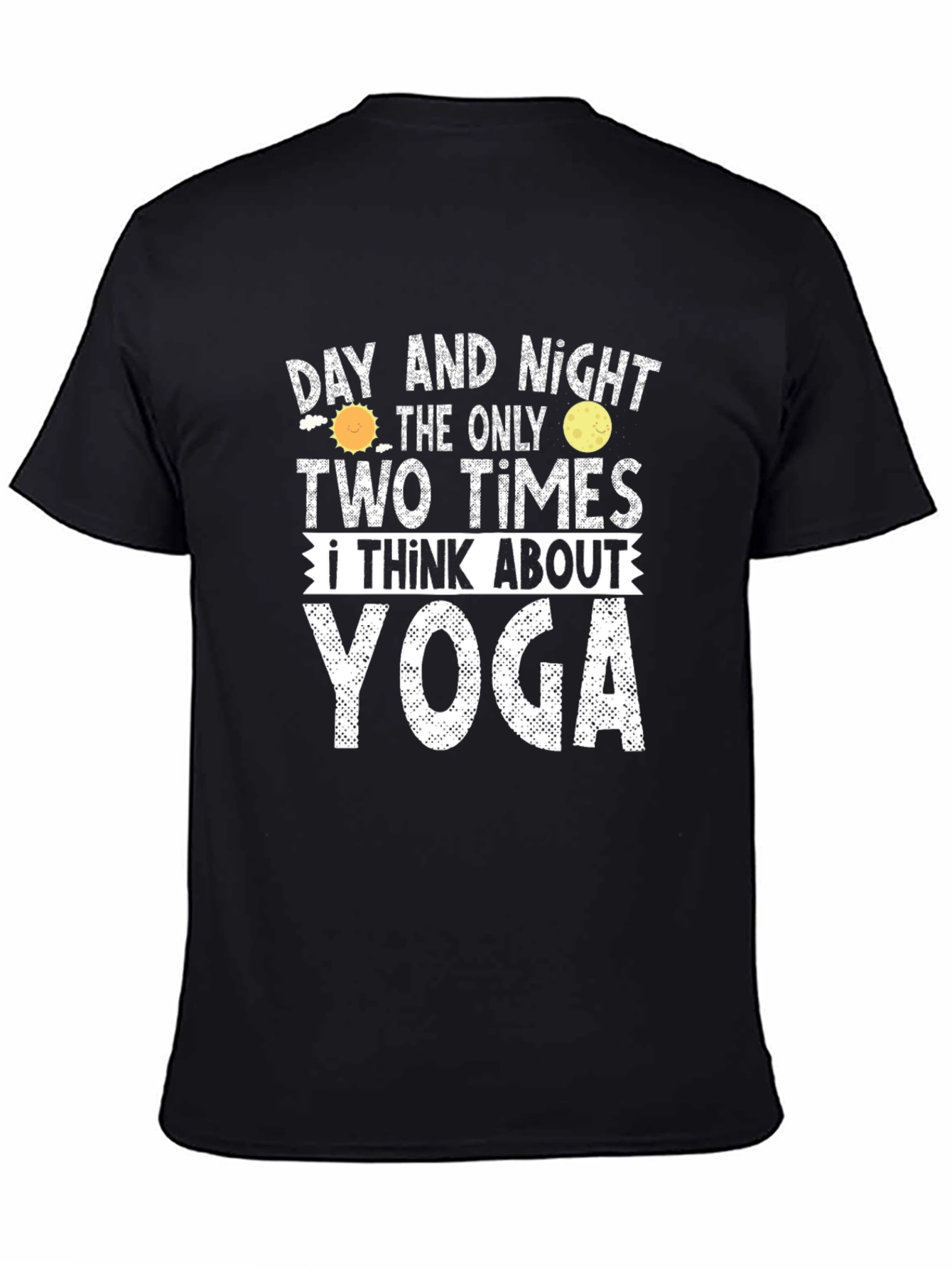 Yoga Lover T-Shirt: Day and Night Yoga Tee