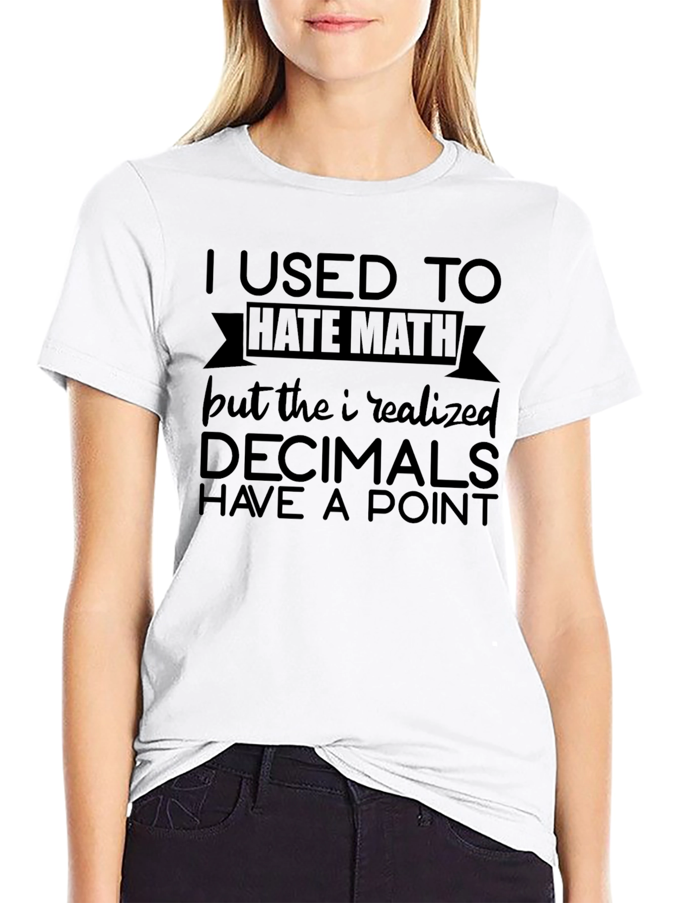I Used to Hate Math Graphic T-Shirt