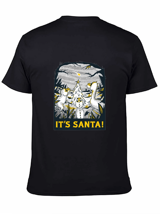 Dino Its Santa! Graphic Tee