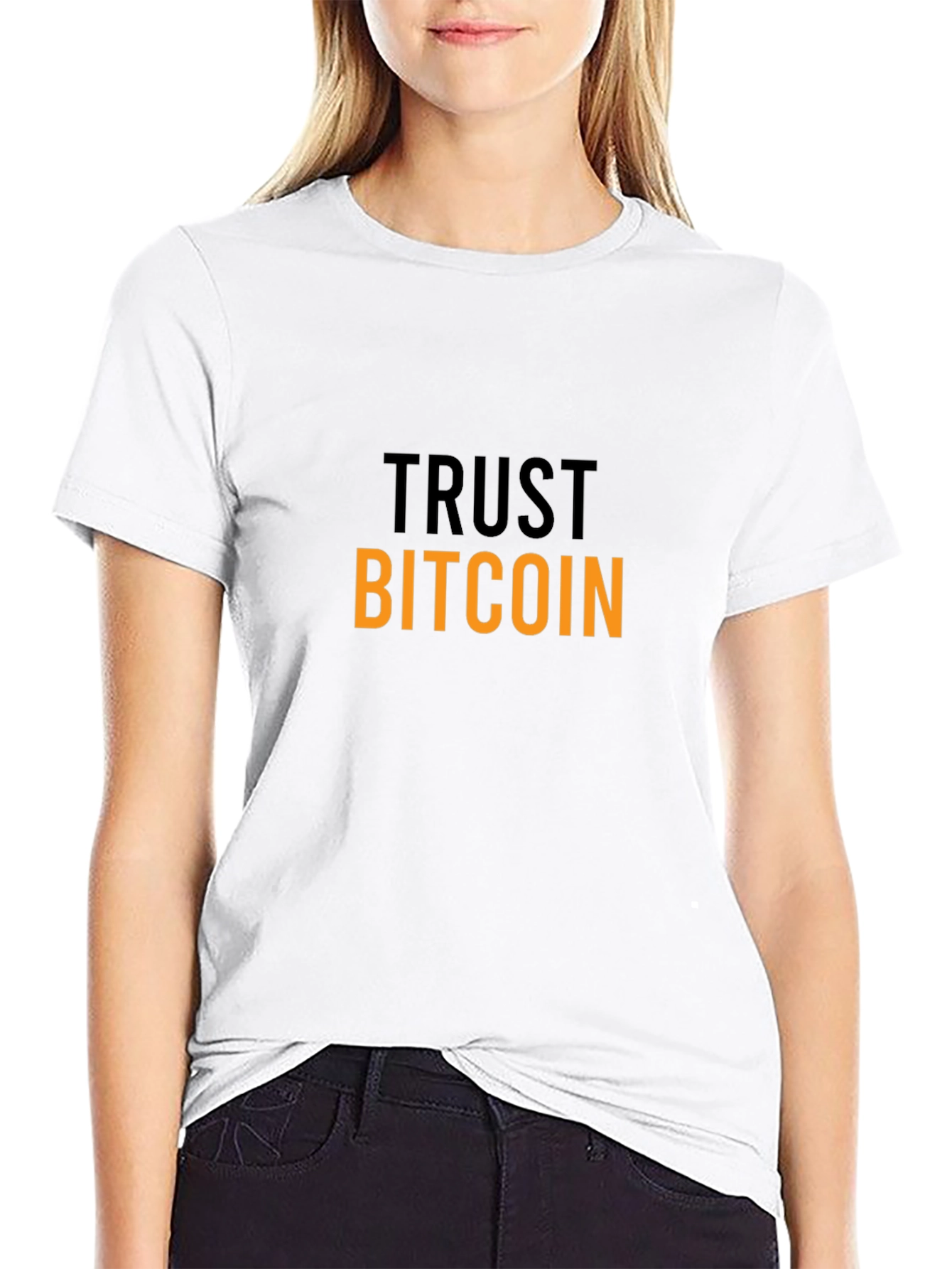 Trust Bitcoin Graphic Tee - Crypto Currency T-Shirt