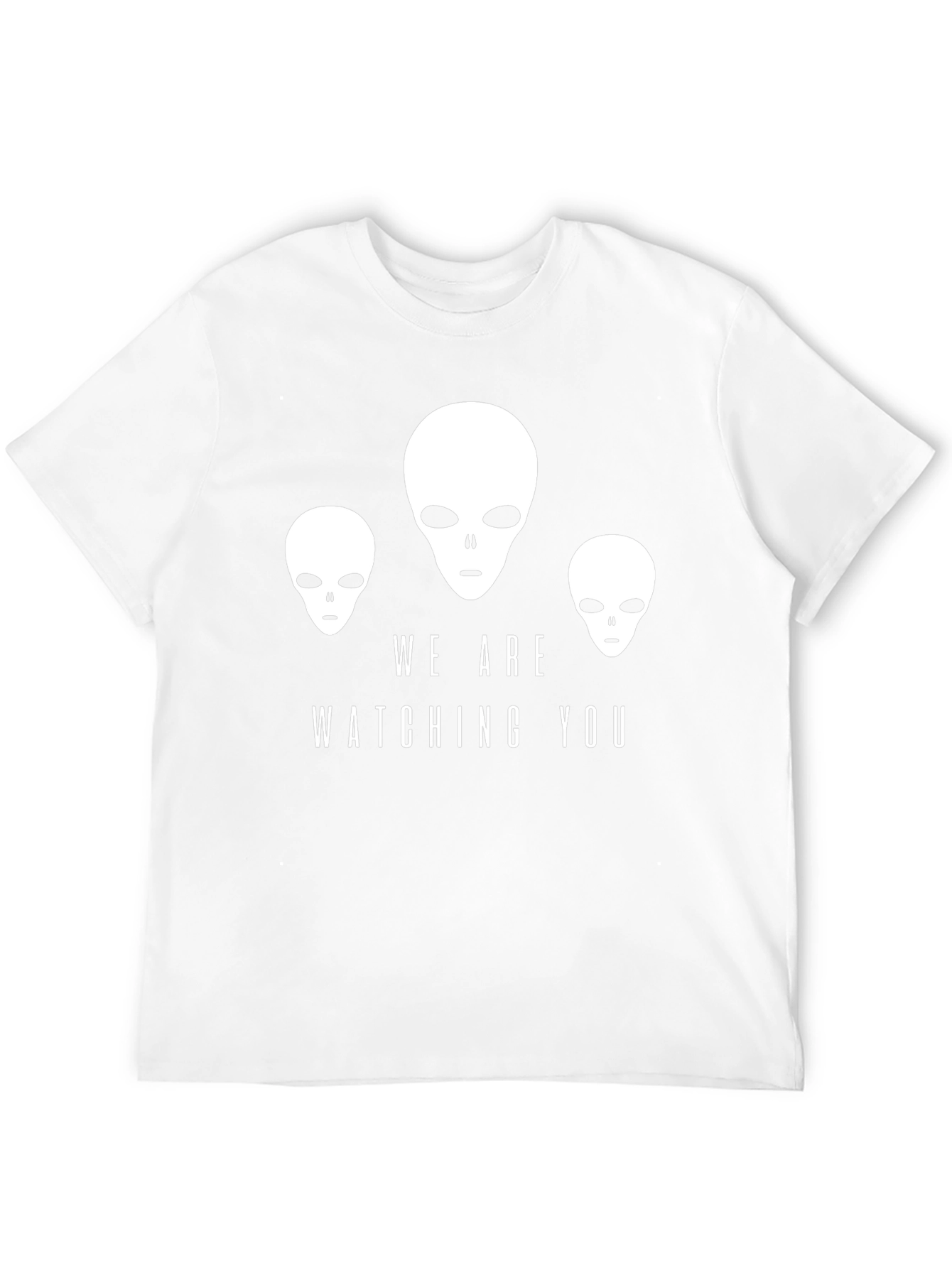 We Are Watching You Alien Graphic Tee - Black