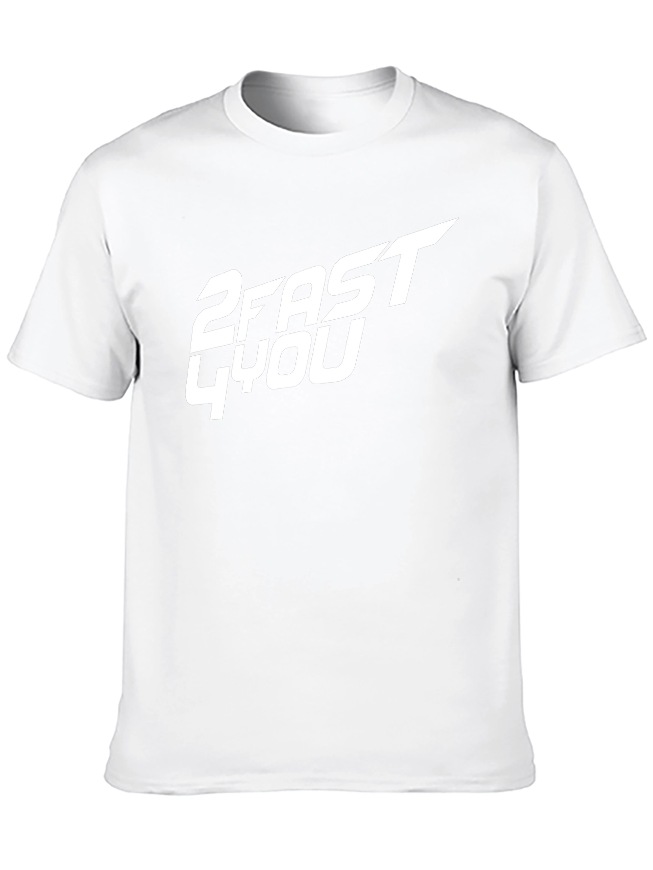 2 Fast 4 You Graphic T-Shirt - Black