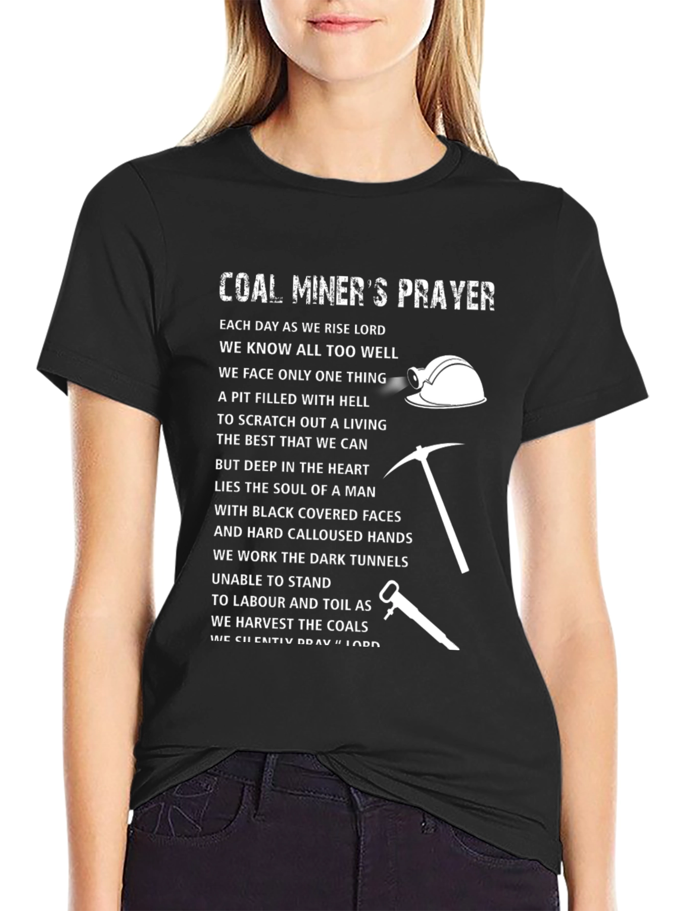 Coal Miners Prayer Graphic Tee