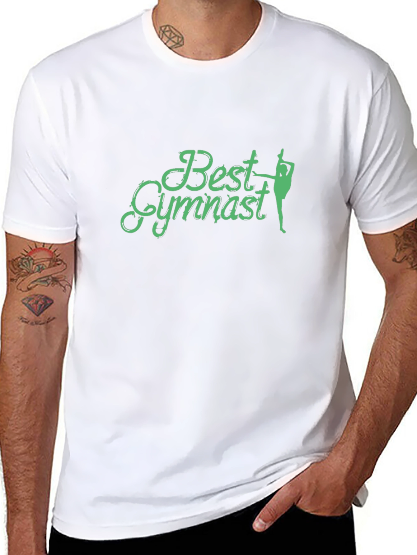 Best Gymnast Black T-Shirt