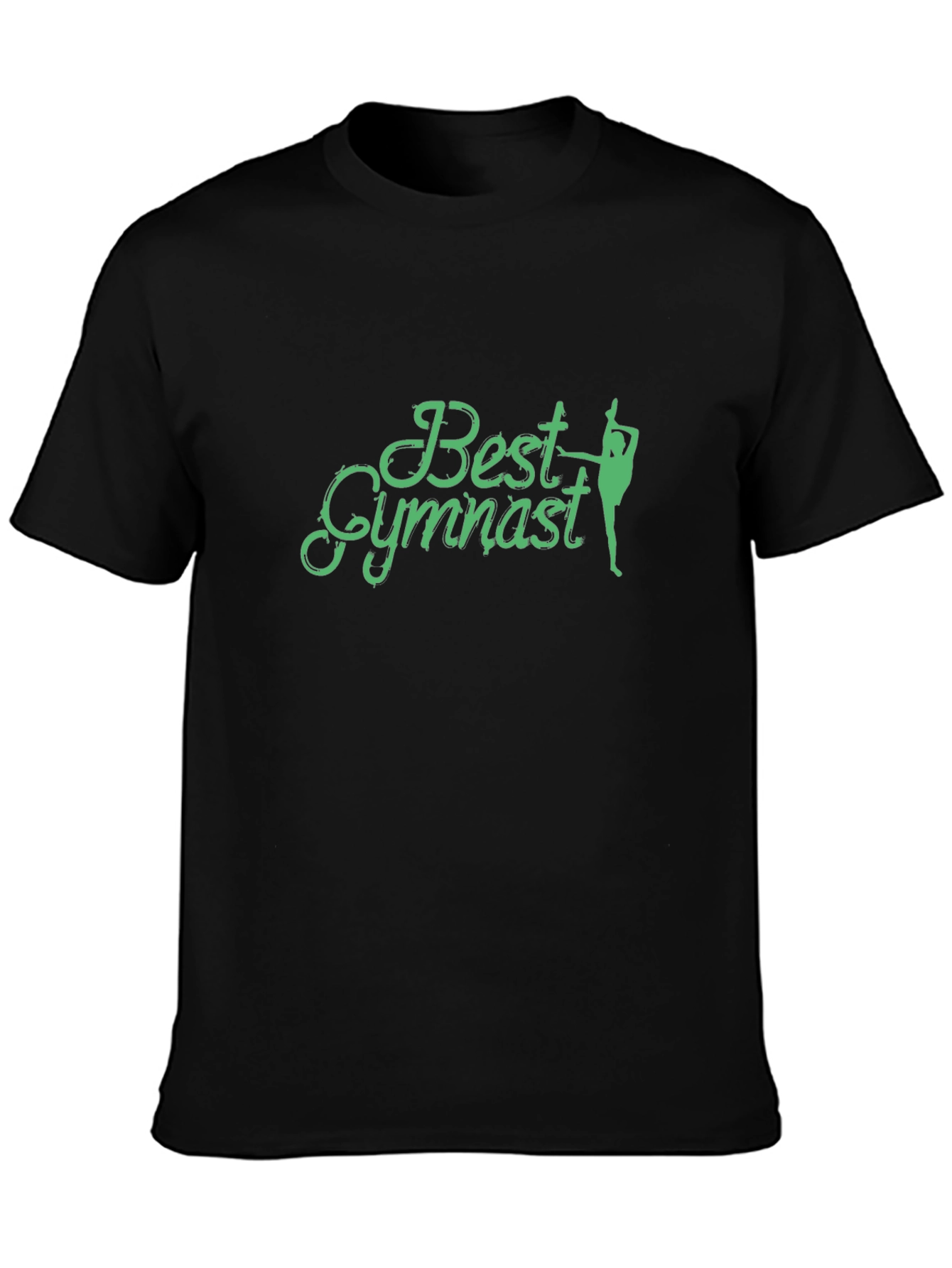 Best Gymnast Black T-Shirt