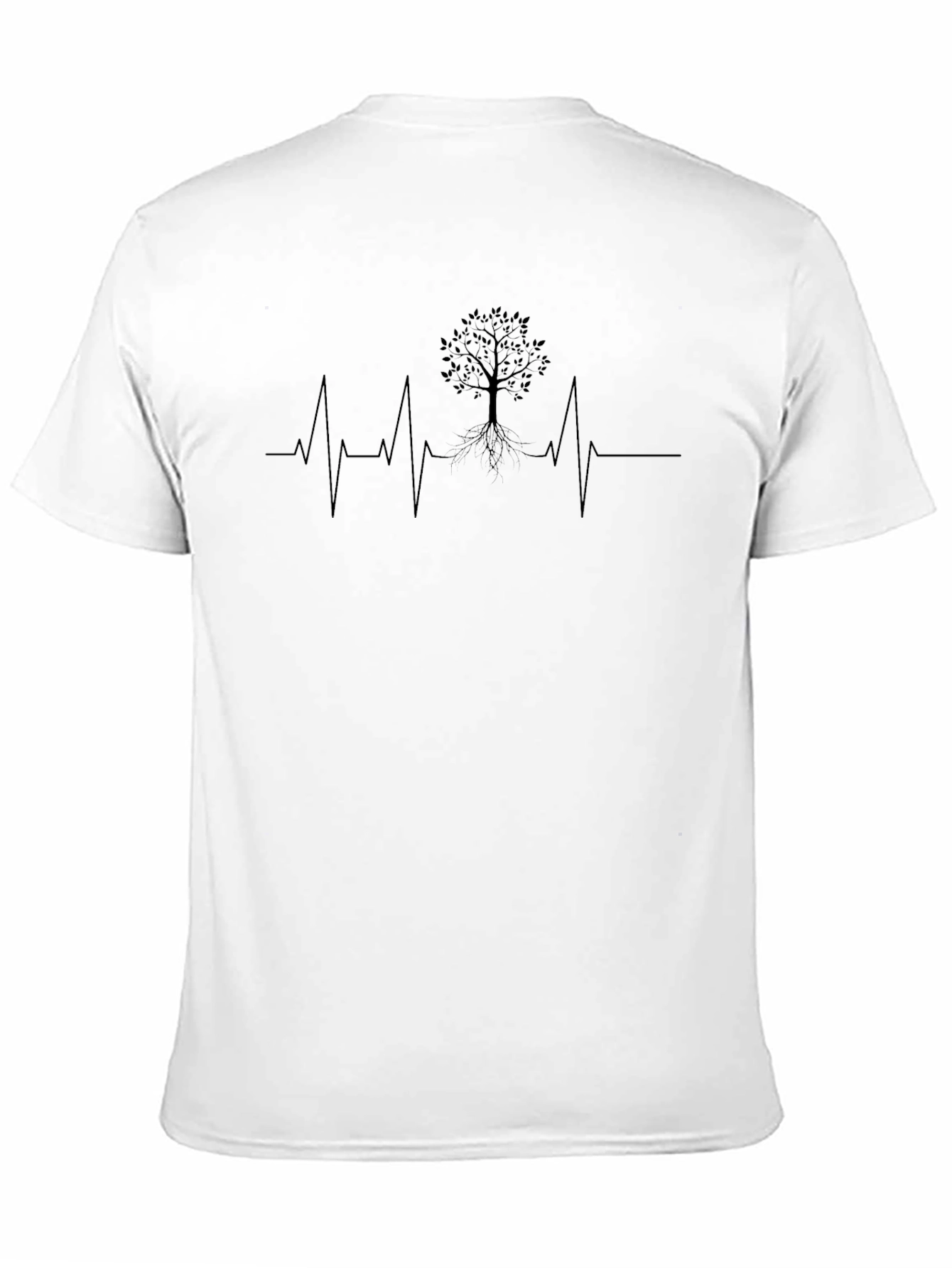 Tree Heartbeat T-Shirt - Nature Lover Tee