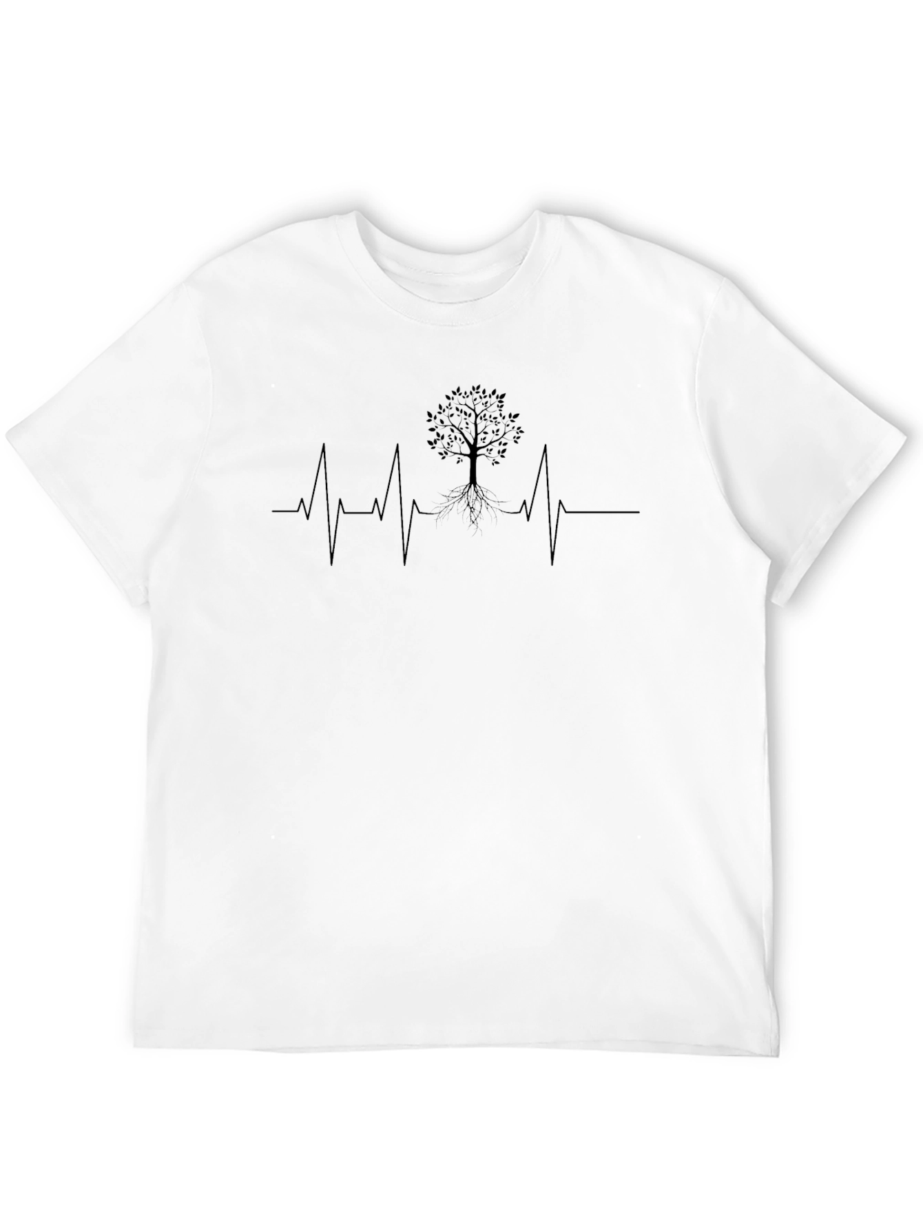 Tree Heartbeat T-Shirt - Nature Lover Tee