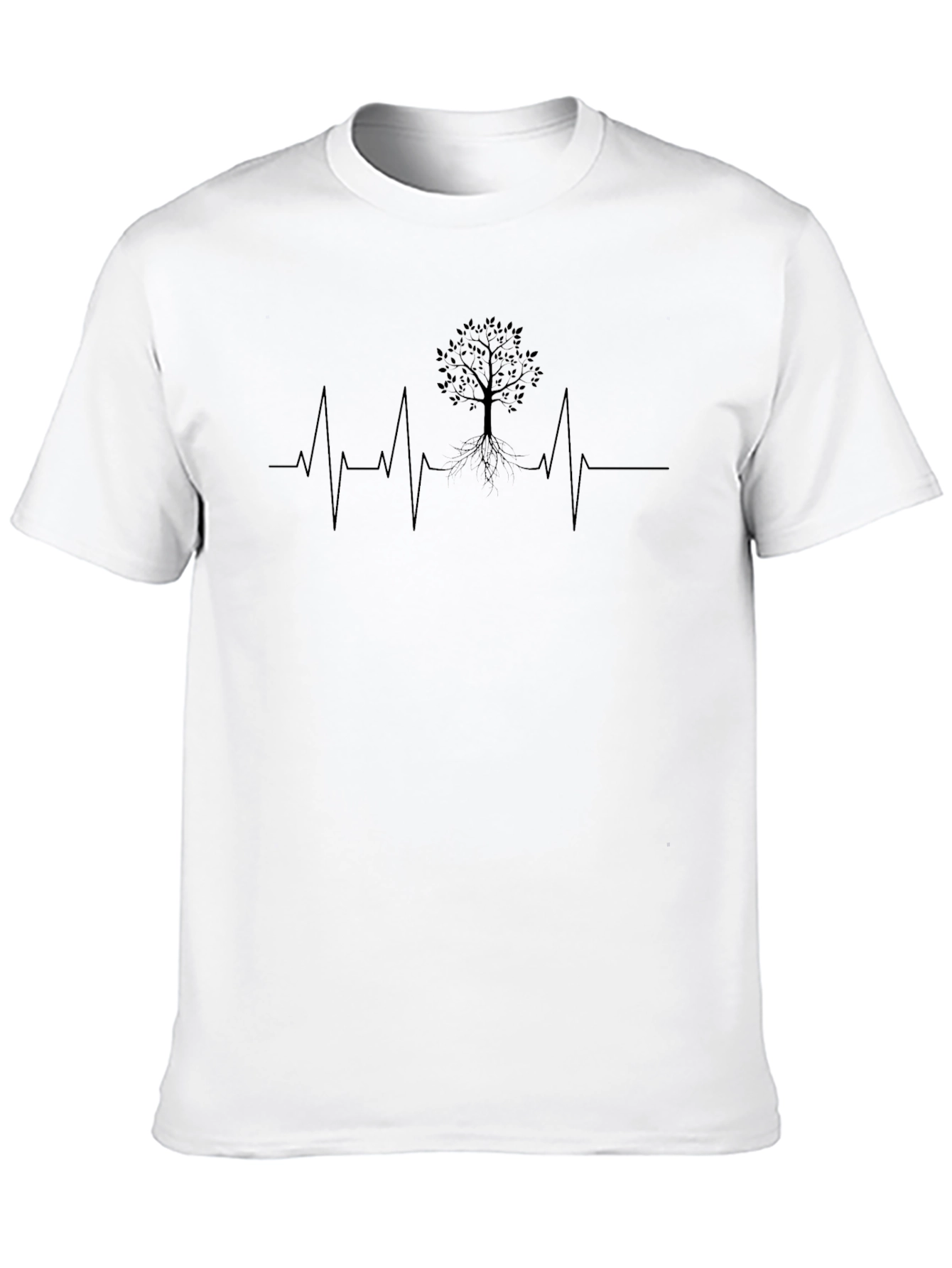 Tree Heartbeat T-Shirt - Nature Lover Tee