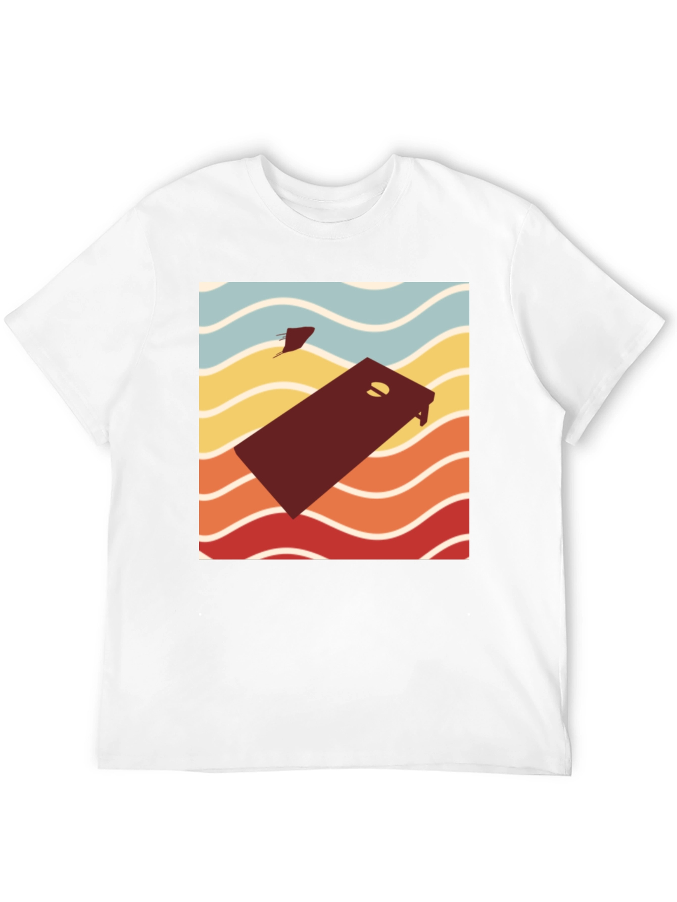 Retro Cornhole Player T-Shirt