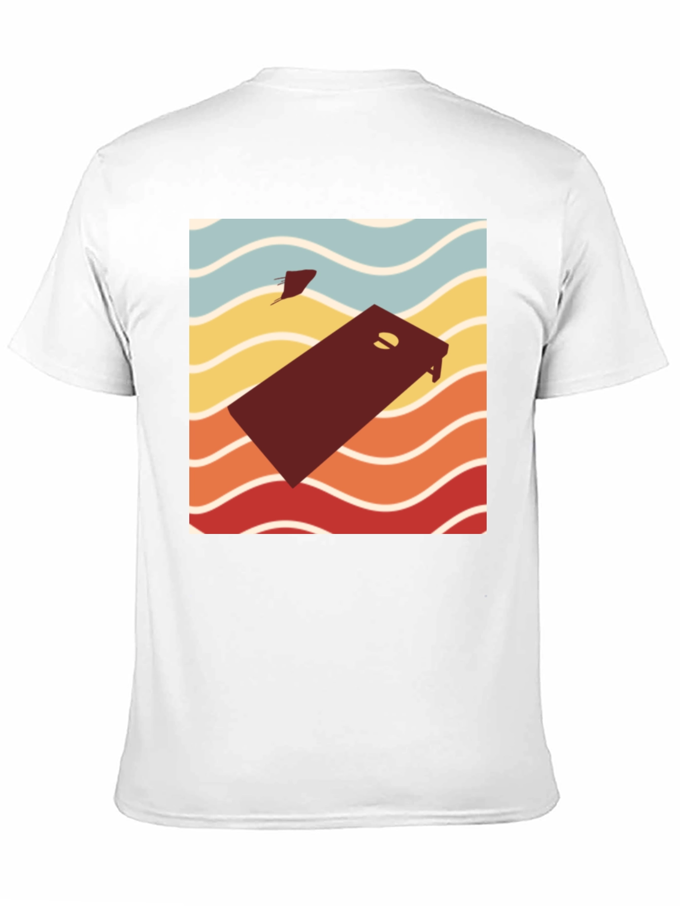 Retro Cornhole Player T-Shirt