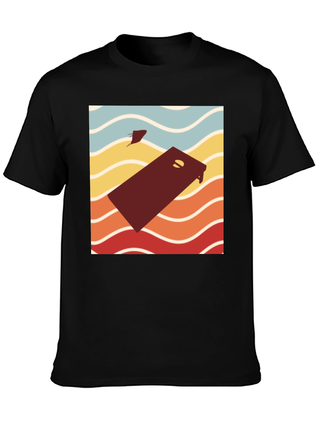 Retro Cornhole Player T-Shirt