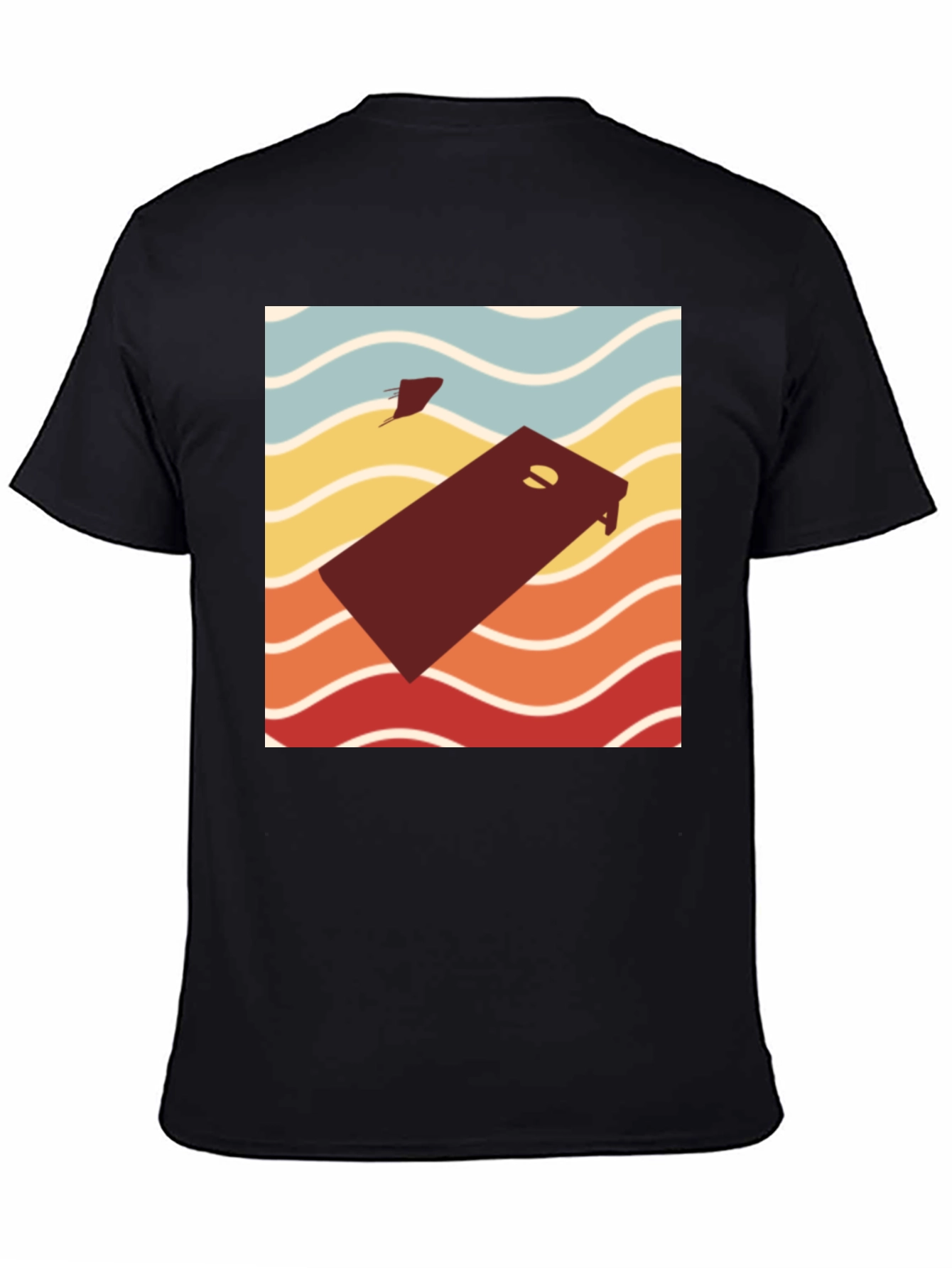 Retro Cornhole Player T-Shirt