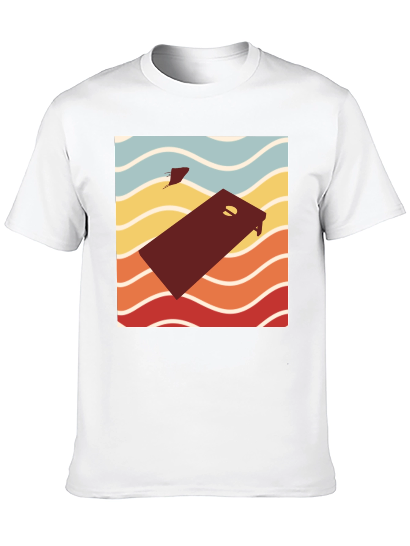 Retro Cornhole Player T-Shirt