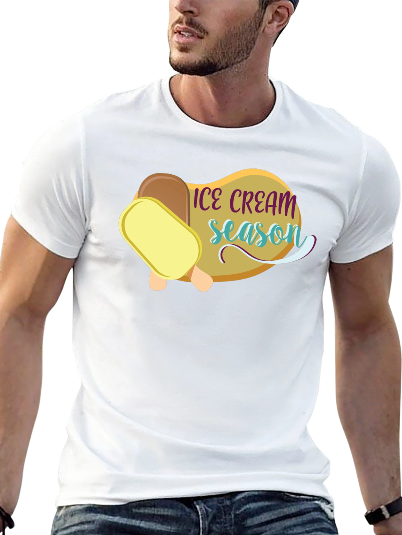 Ice Cream Season T-Shirt - Stylish Summer Tee