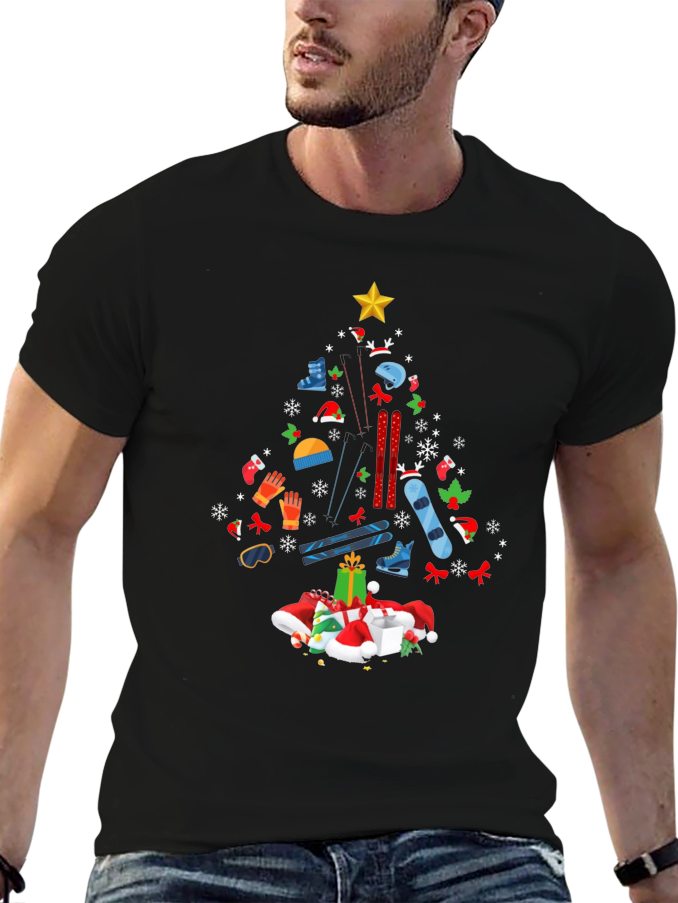 Christmas Ski Holiday T-Shirt