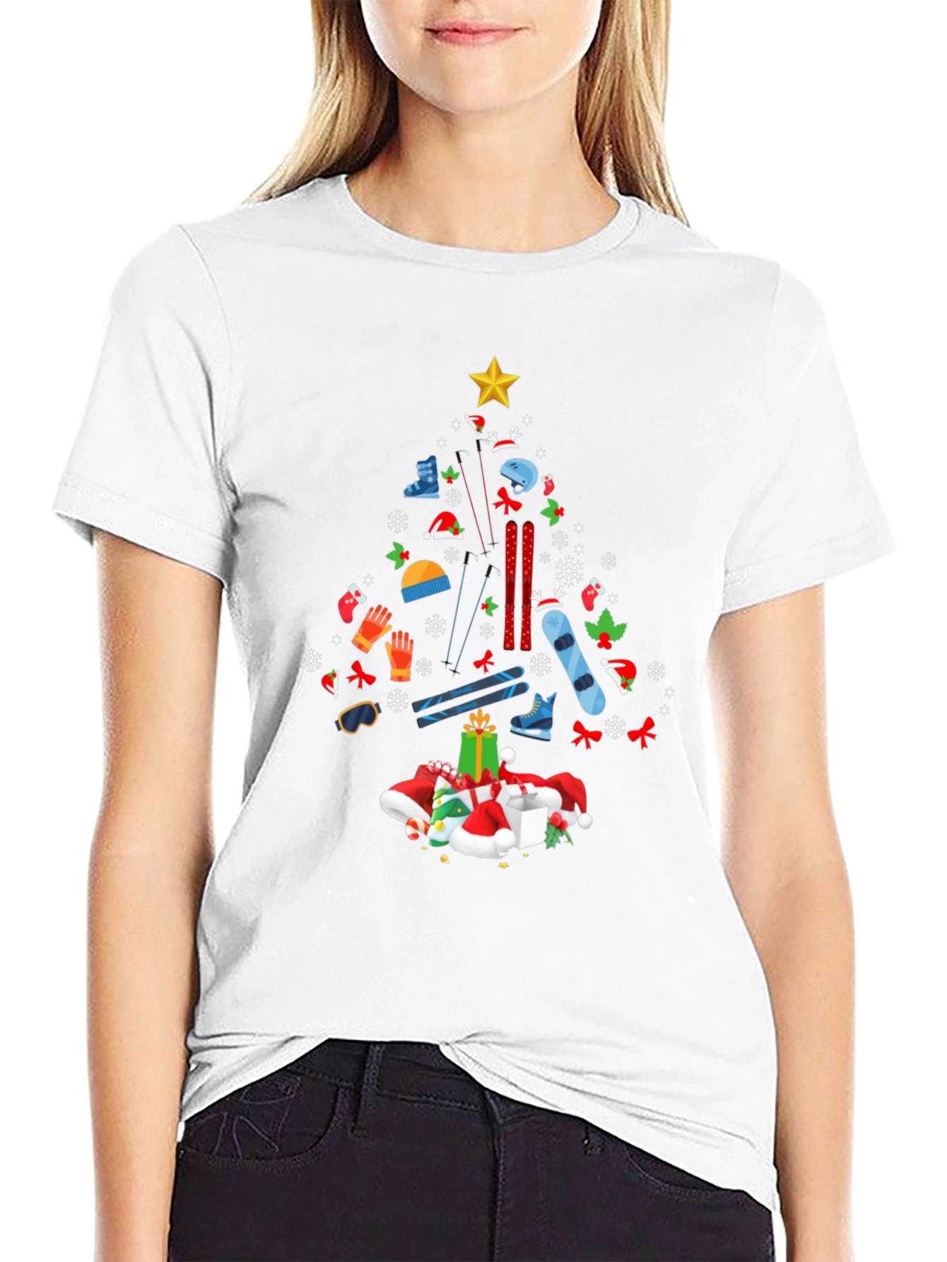 Christmas Ski Holiday T-Shirt