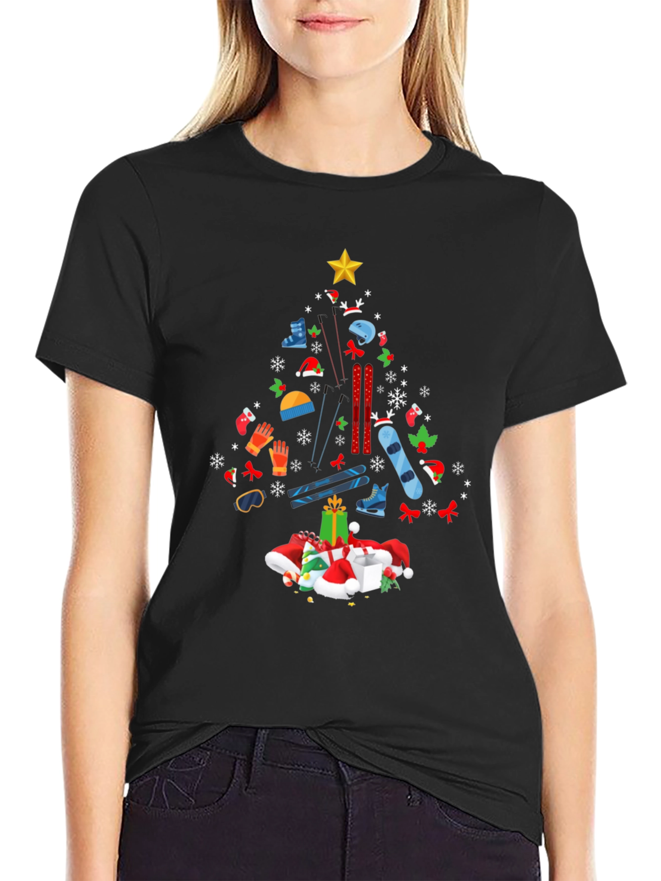 Christmas Ski Holiday T-Shirt