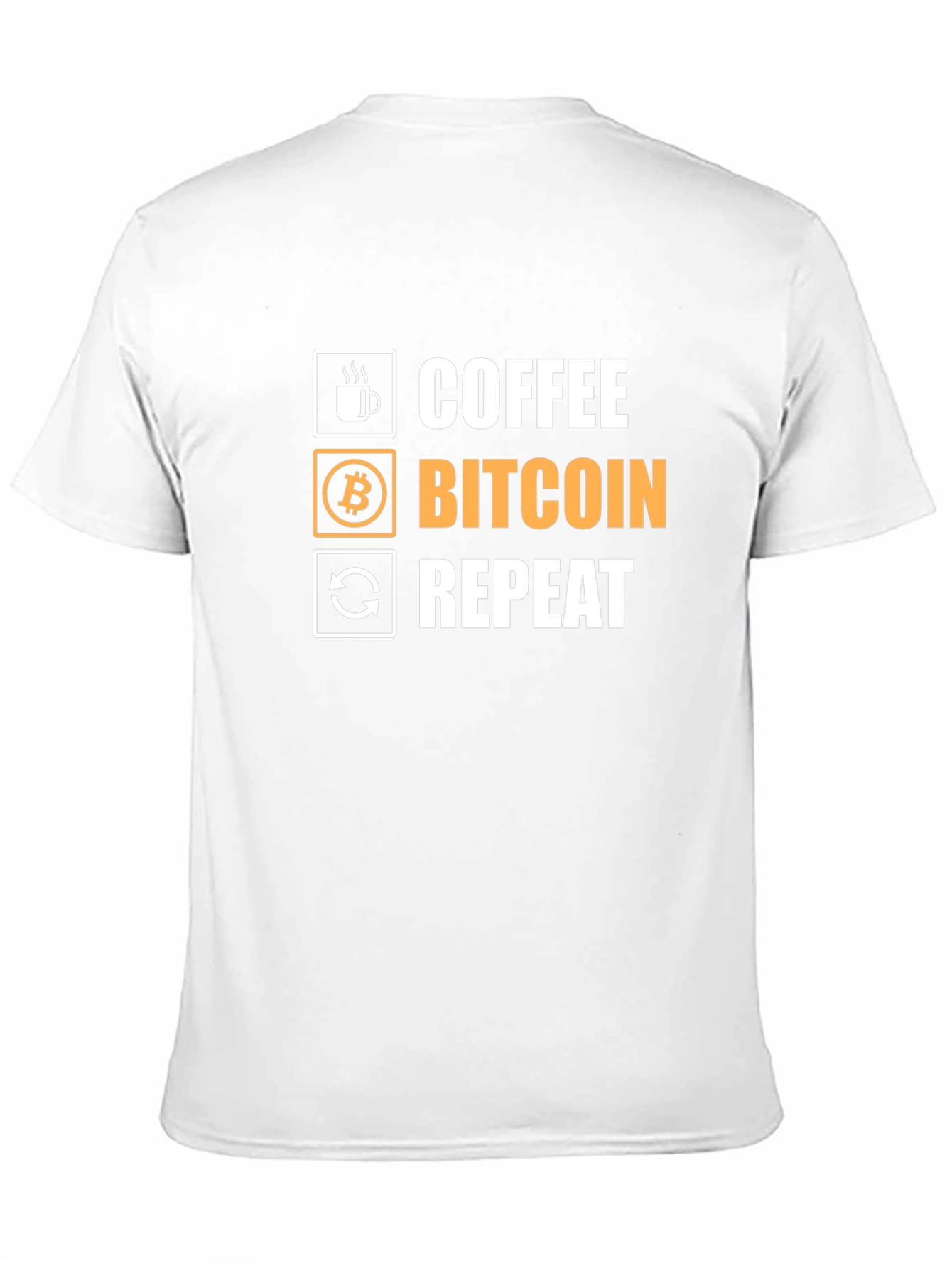 Coffee Bitcoin Repeat - Crypto T-Shirt