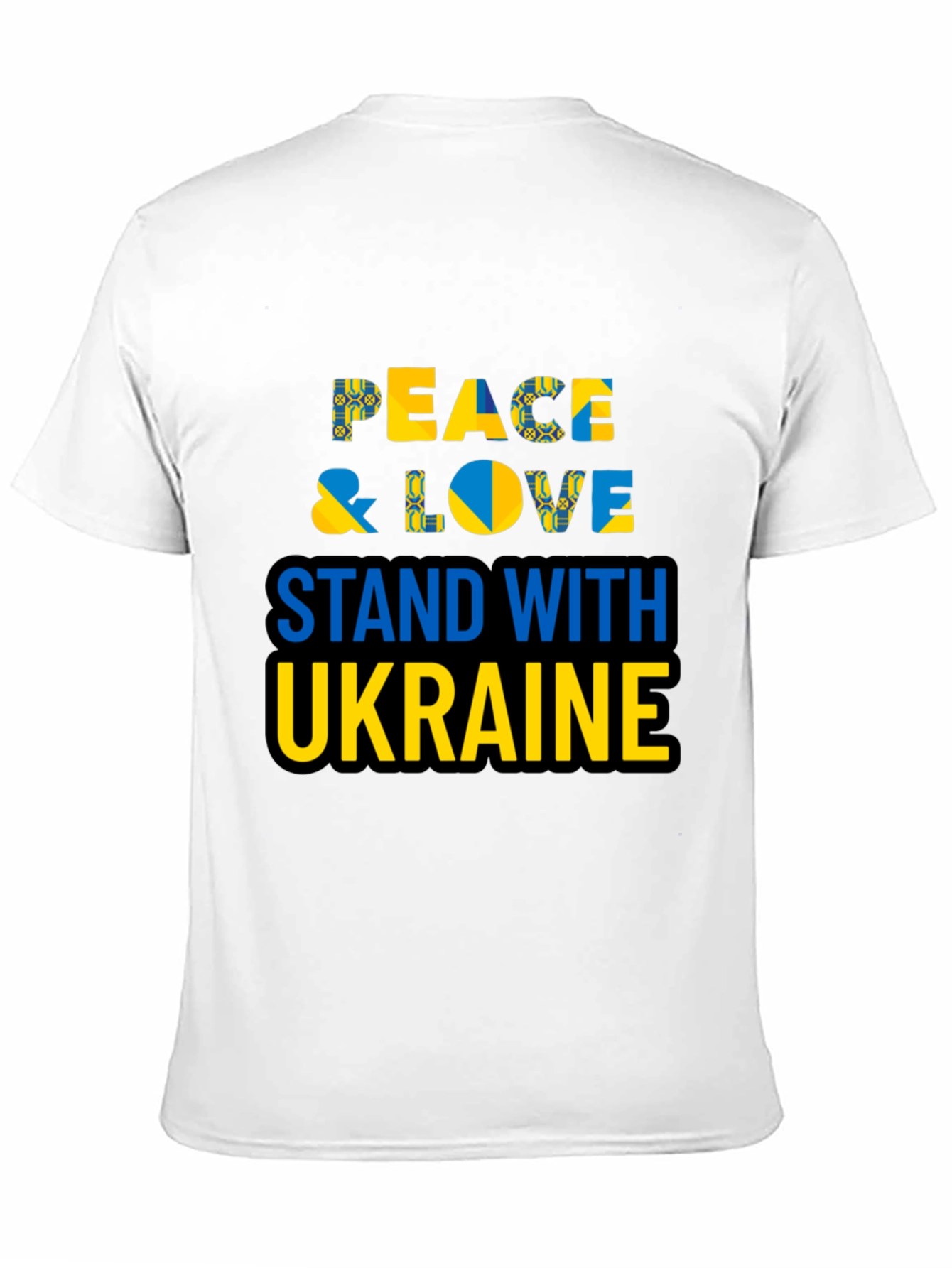 Peace & Love Stand with Ukraine T-Shirt