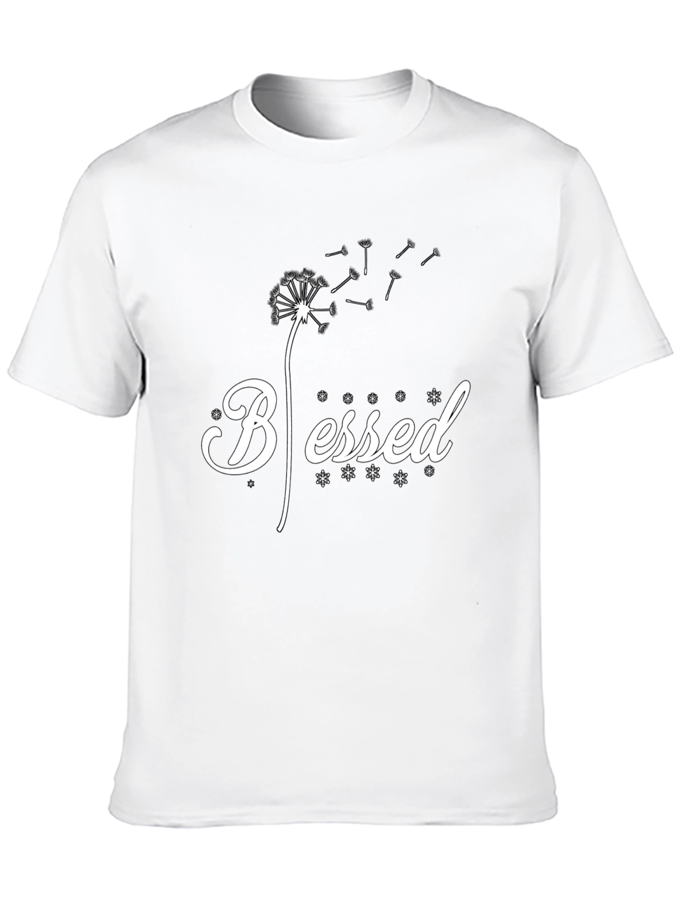 Blessed Dandelion Graphic T-Shirt