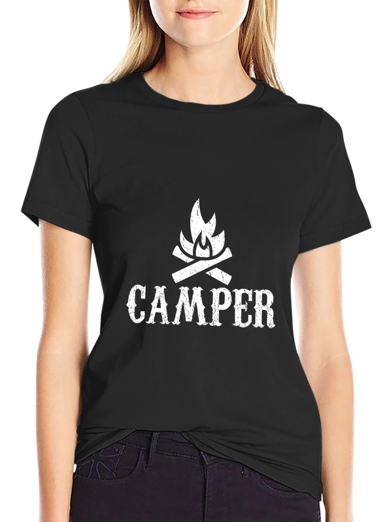 Camper Graphic T-Shirt - Outdoor Adventure Tee