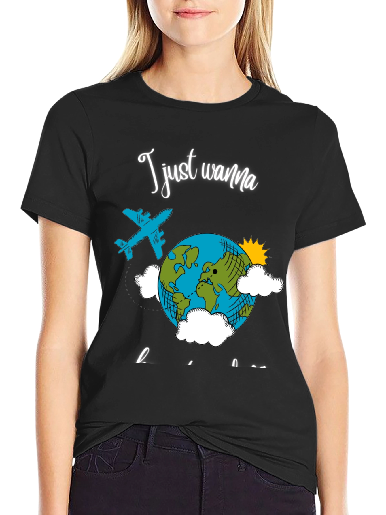 Travel T-Shirt - I Just Wanna Travel