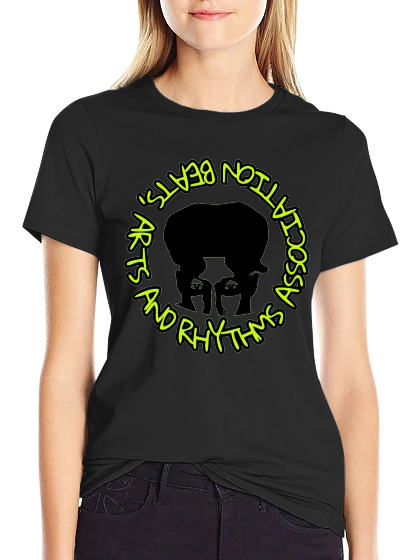 Arts Beats and Rhythms Association Black T-Shirt