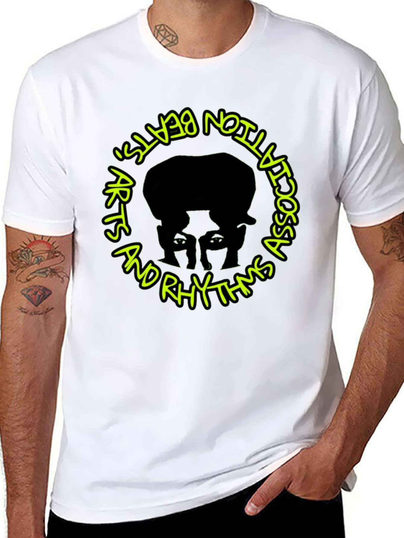 Arts Beats and Rhythms Association Black T-Shirt