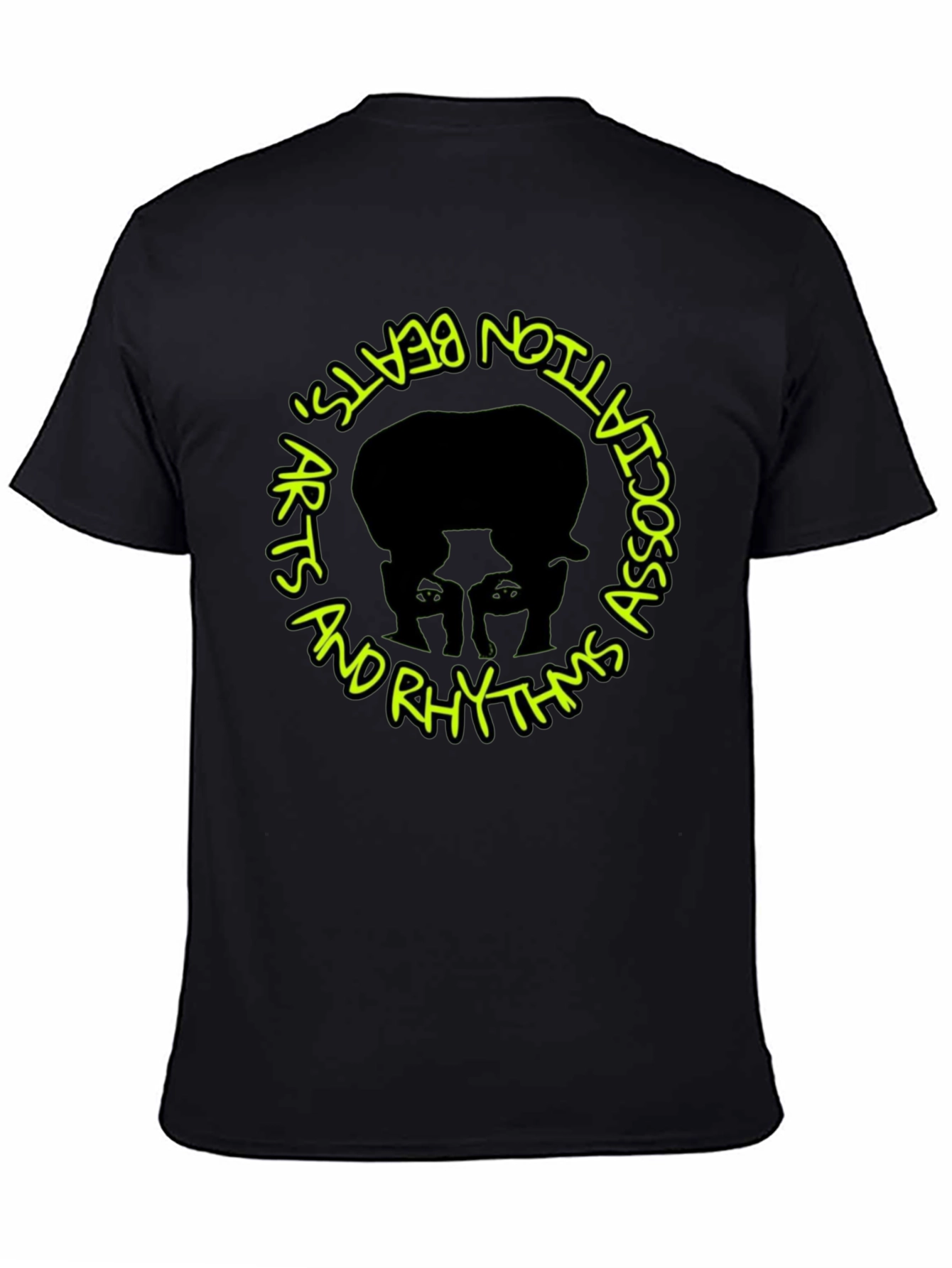 Arts Beats and Rhythms Association Black T-Shirt