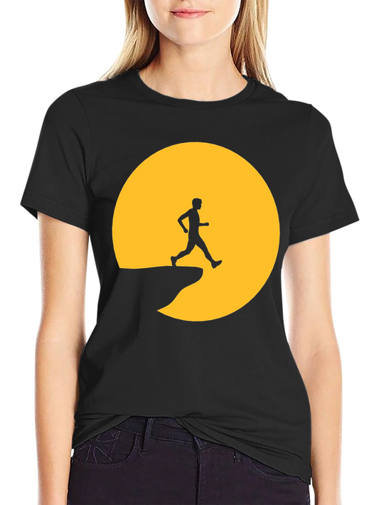 Cliff Jumper Graphic Tee - Bold Black T-Shirt
