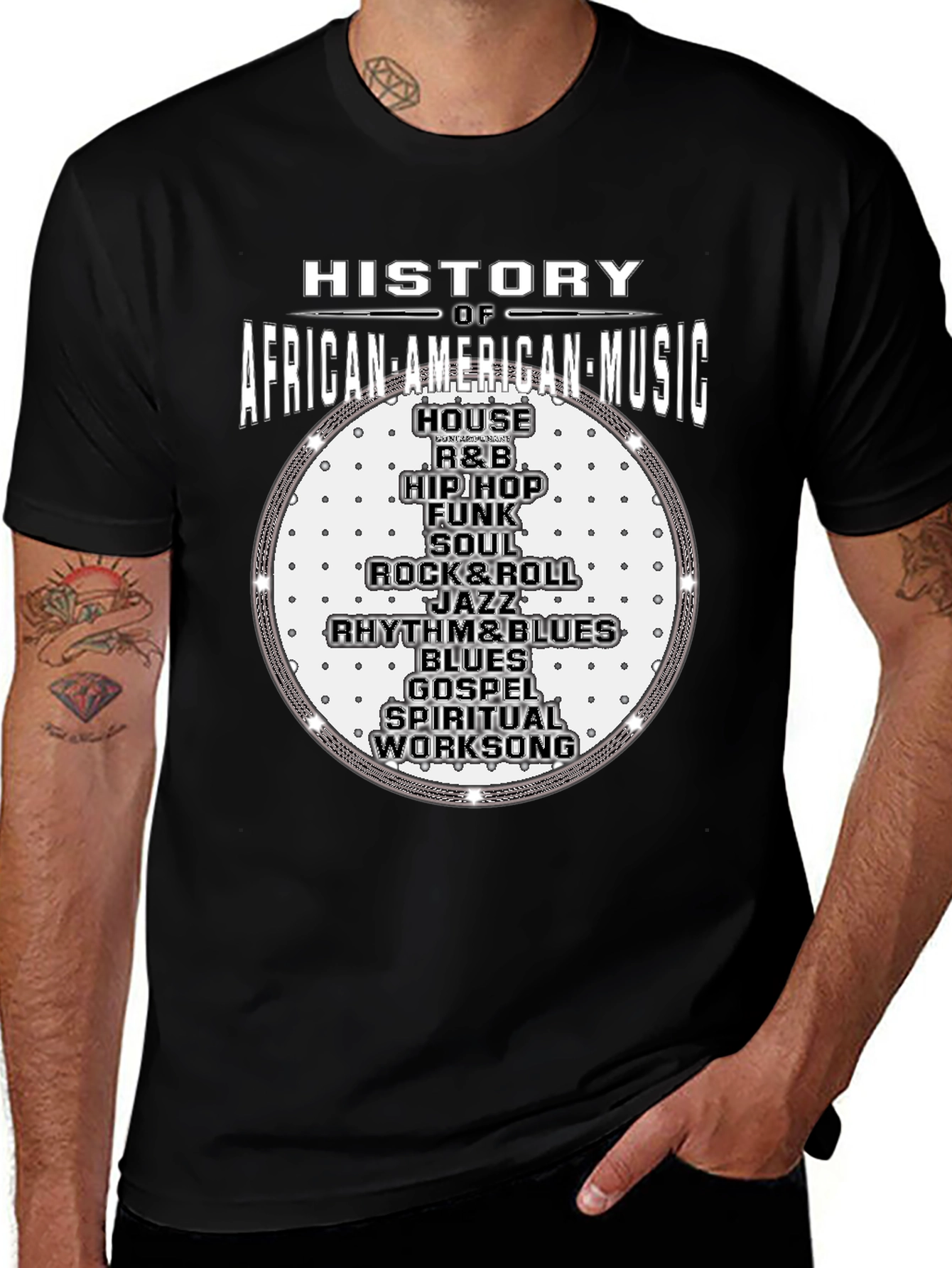 History of African American Music T-Shirt