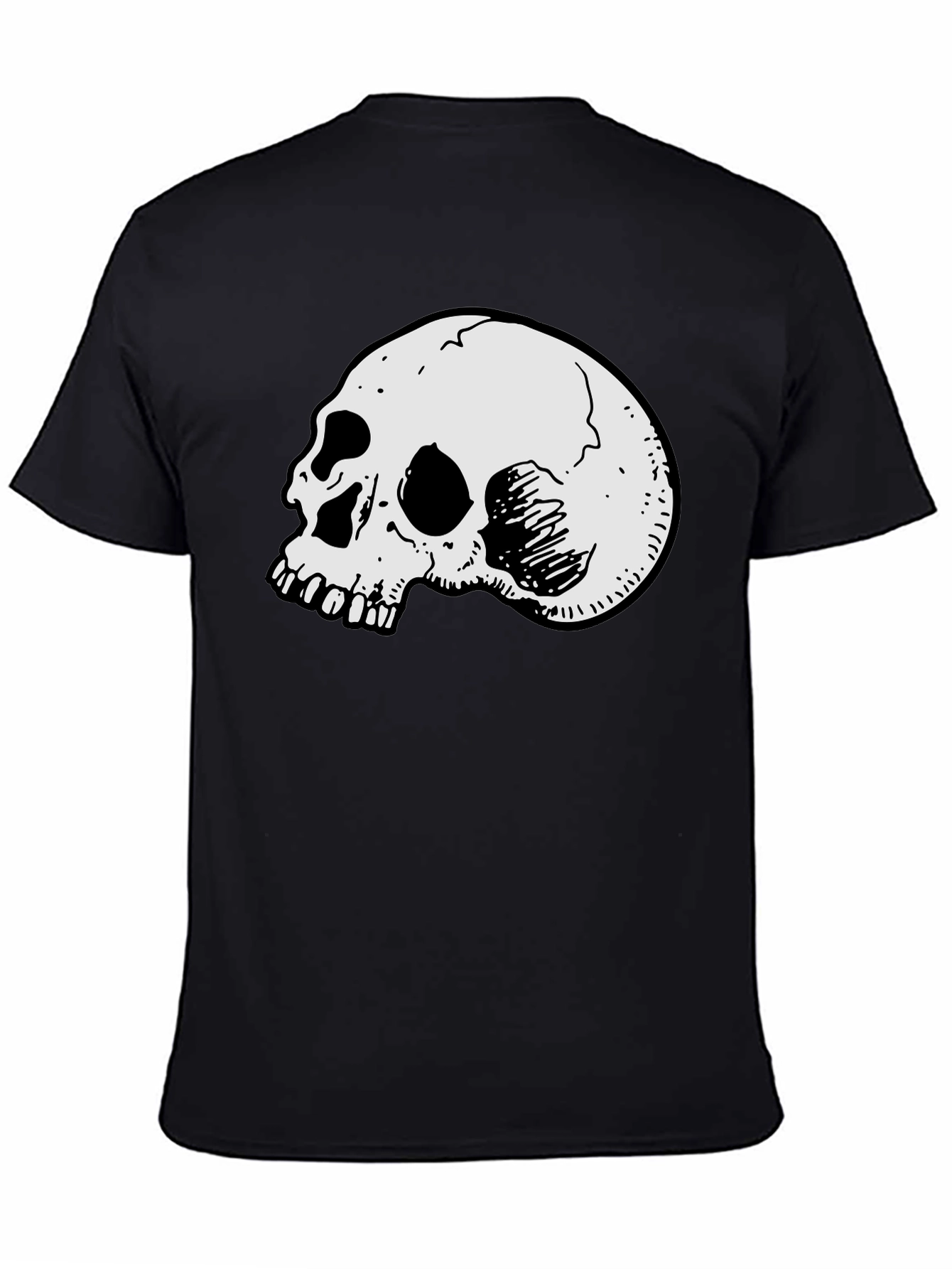 Skull Graphic Black T-Shirt