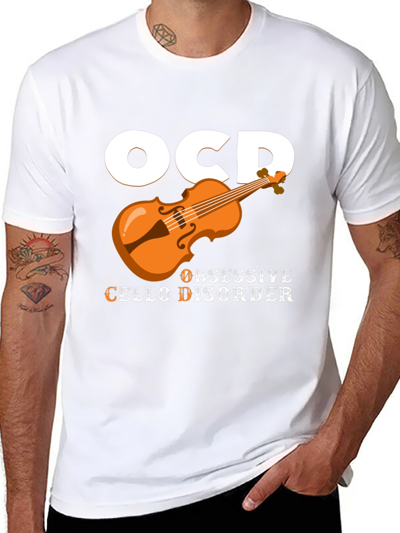 OCD Obsessive Cello Disorder T-Shirt