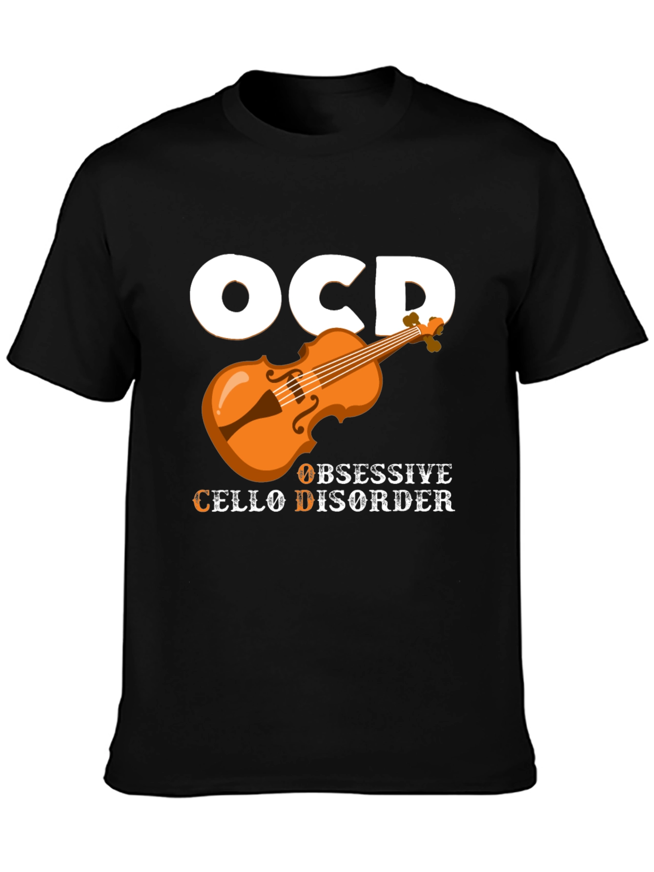 OCD Obsessive Cello Disorder T-Shirt