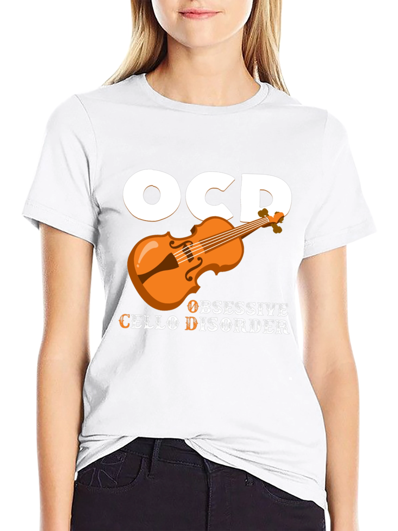 OCD Obsessive Cello Disorder T-Shirt