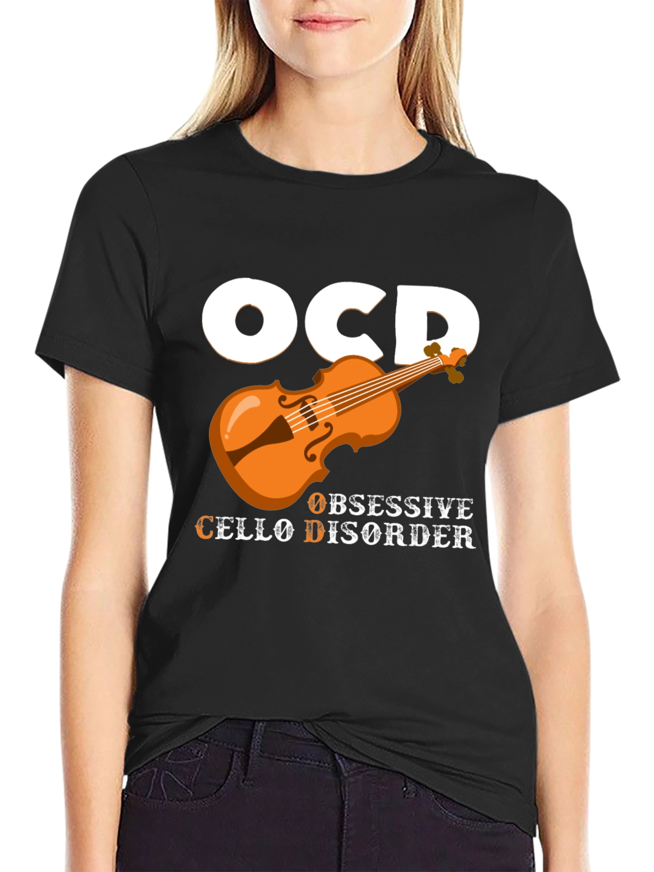 OCD Obsessive Cello Disorder T-Shirt