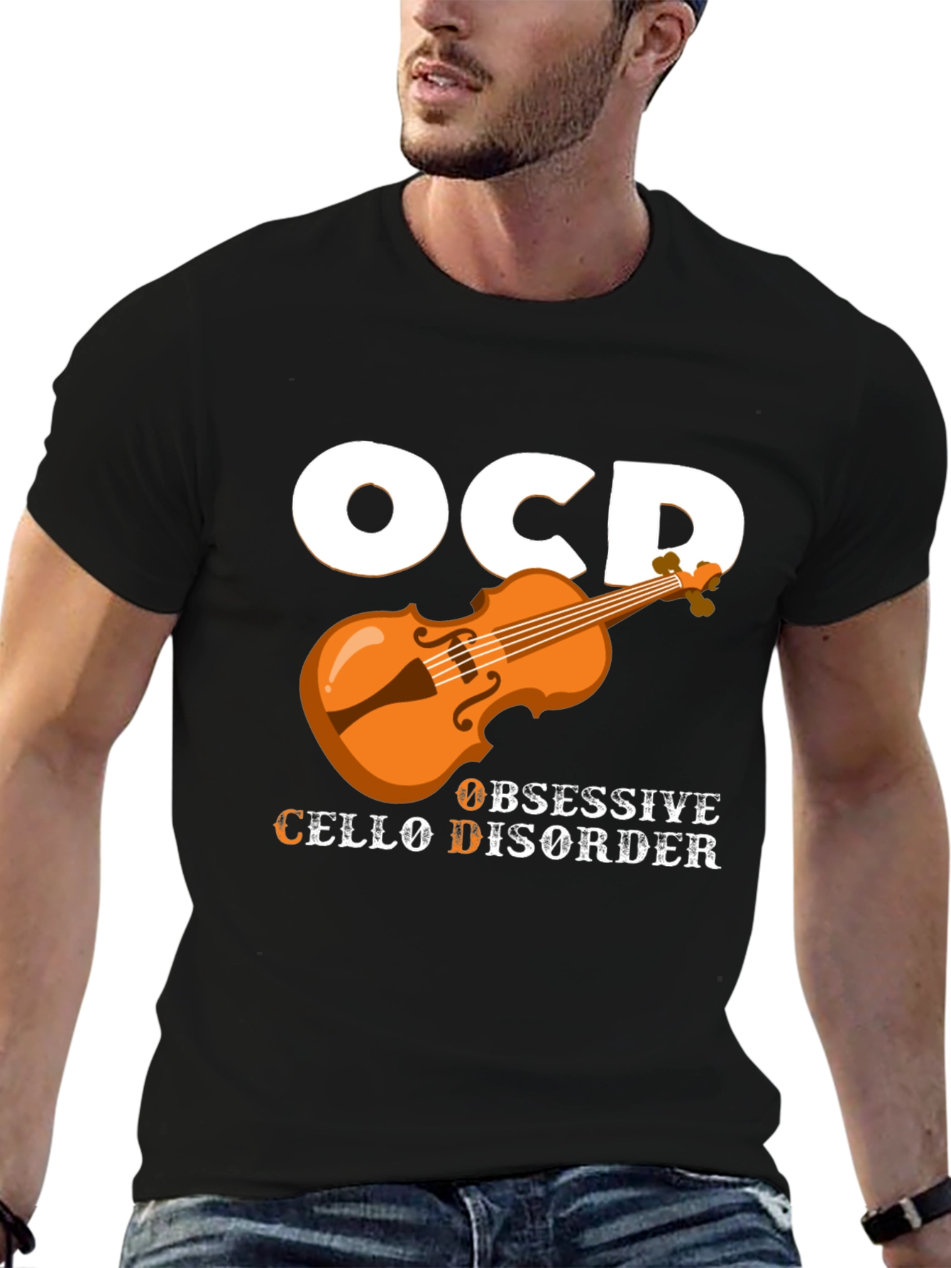 OCD Obsessive Cello Disorder T-Shirt