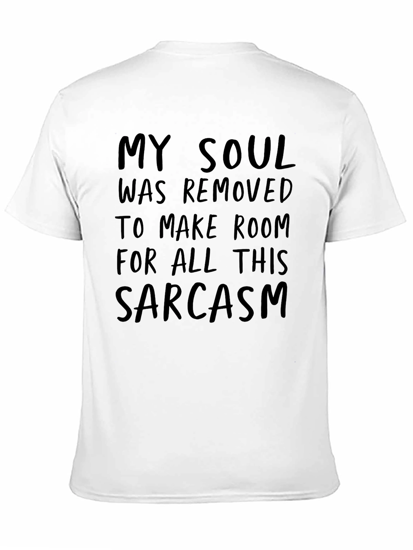 Sarcastic Soul Tee - Black Graphic T-Shirt