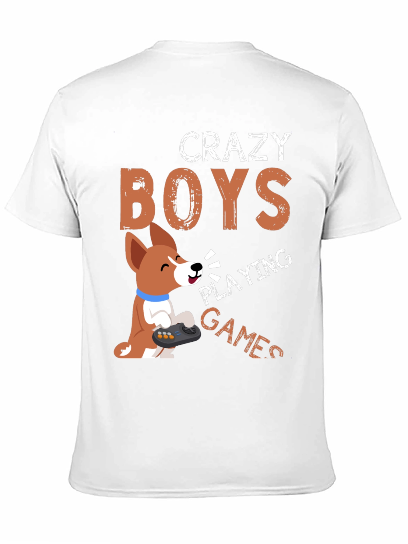 Crazy Boys Playing Games T-Shirt